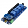TOSR142 - 4 Channel Smartphone WiFi Relay - (Password/Momentary/Latching)